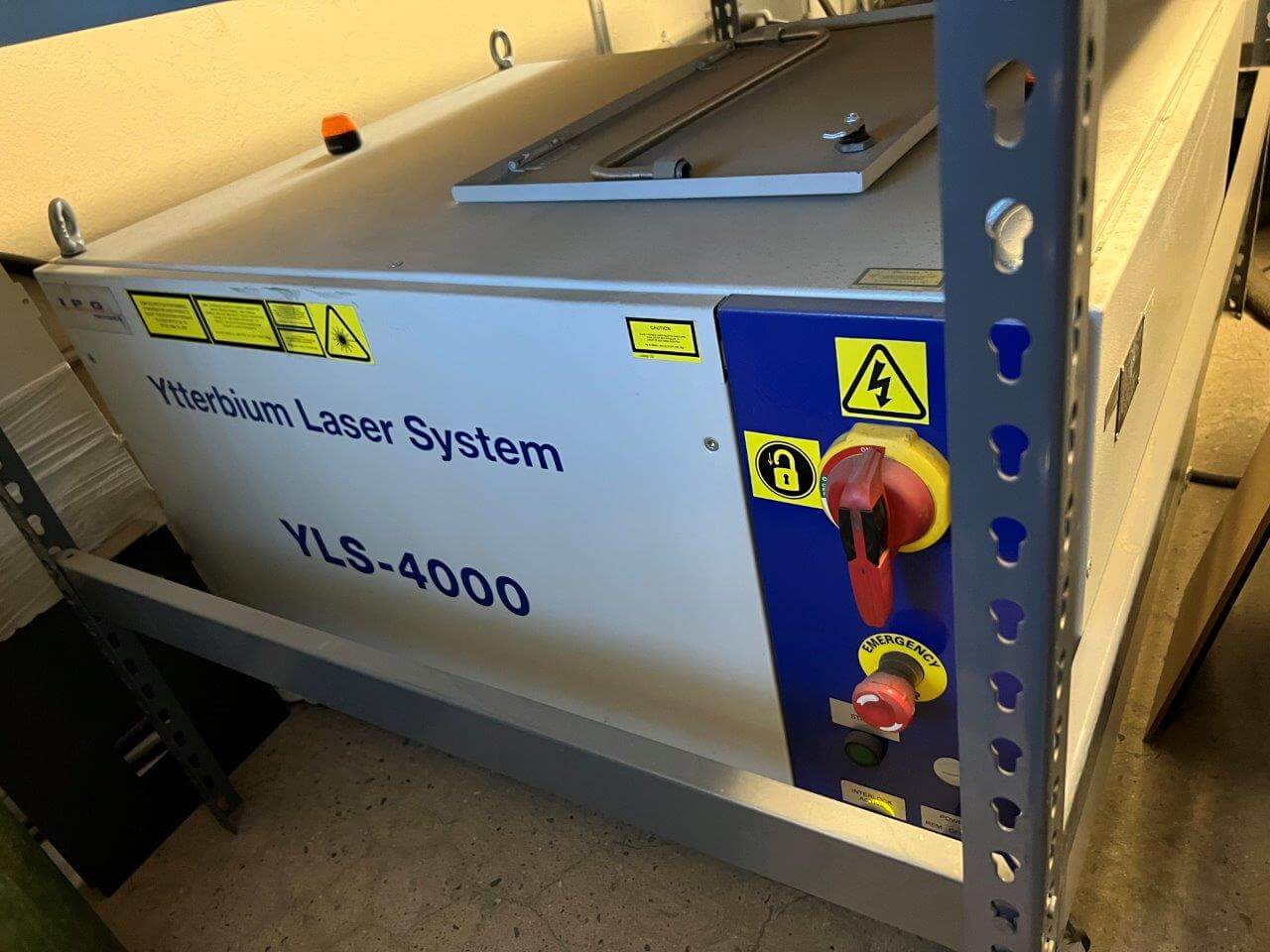 Used 4kw IPG Fiber Laser Cube, Stock 1226 - Blackstone Machinery