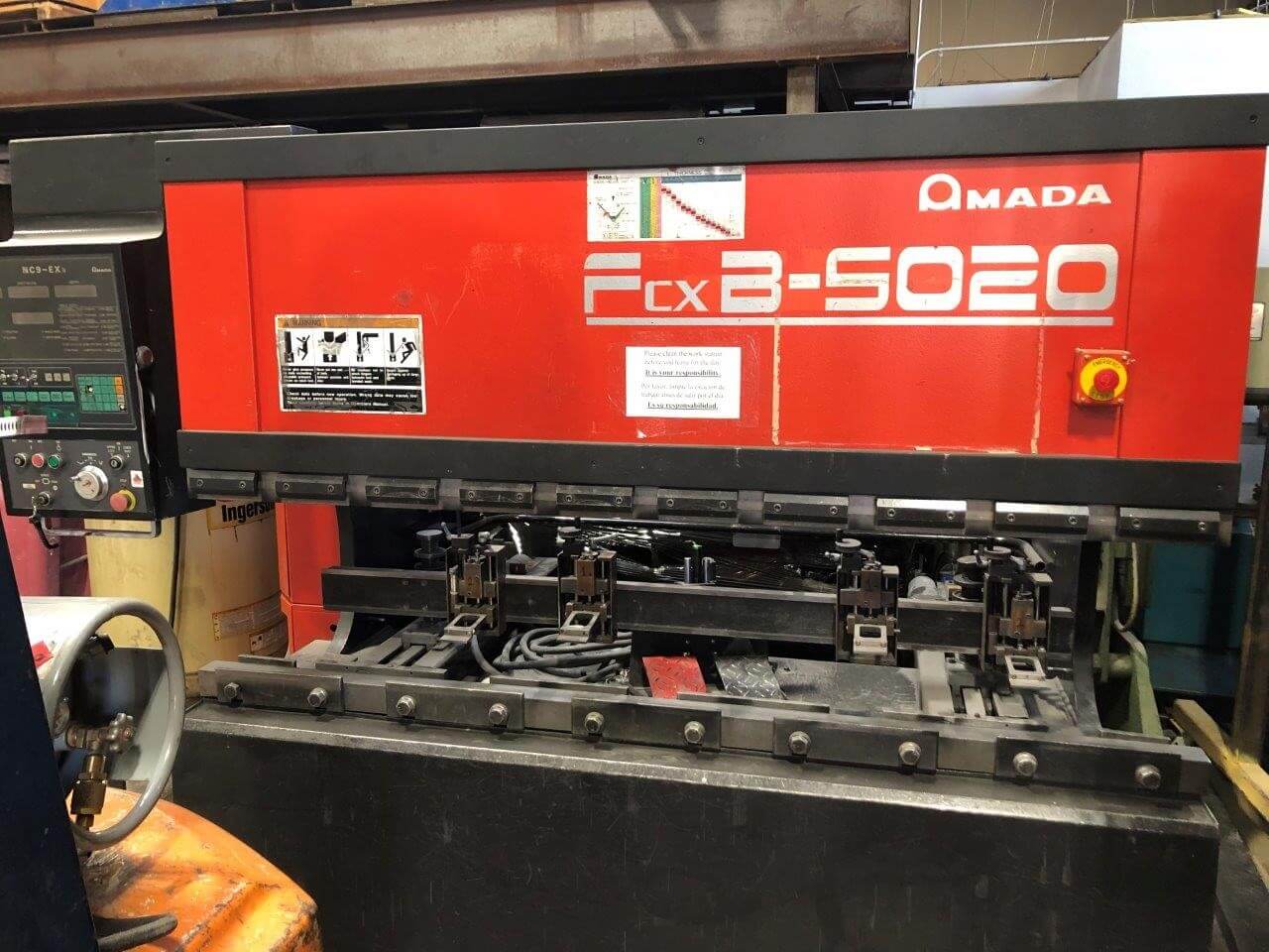 Used 55 Ton Amada FBD-5020 CNC Press Brake, Stock 1193 - Blackstone Machinery