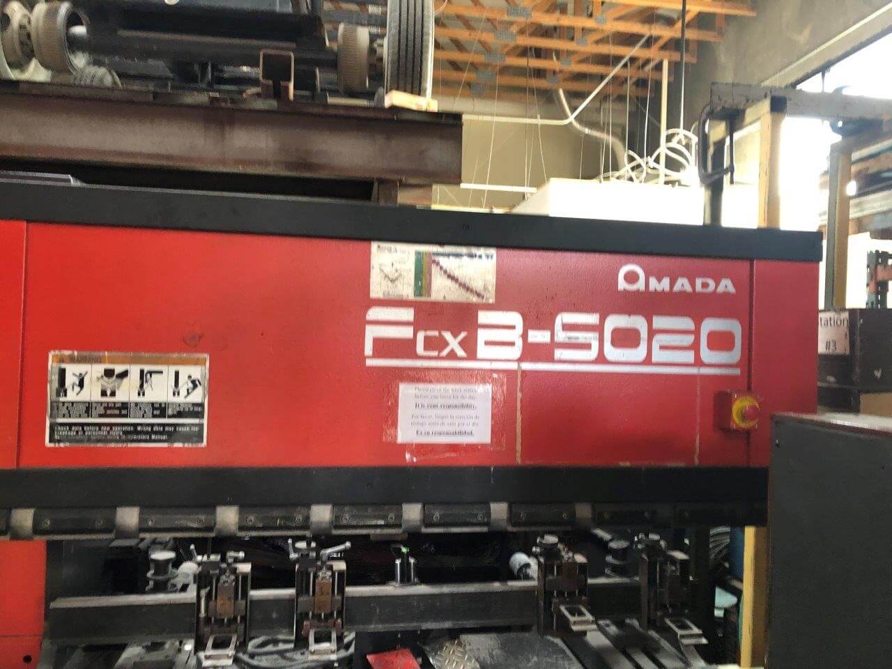 Used 55 Ton Amada FBD-5020 CNC Press Brake, Stock 1193 - Blackstone Machinery