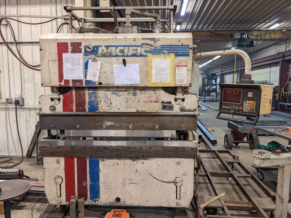 Used 55 Ton x 6' Pacific CNC Press Brake, Stock 1215 - Blackstone Machinery