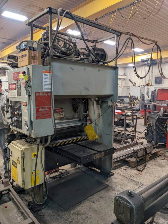 Used 55 Ton x 6' Pacific CNC Press Brake, Stock 1215 - Blackstone Machinery