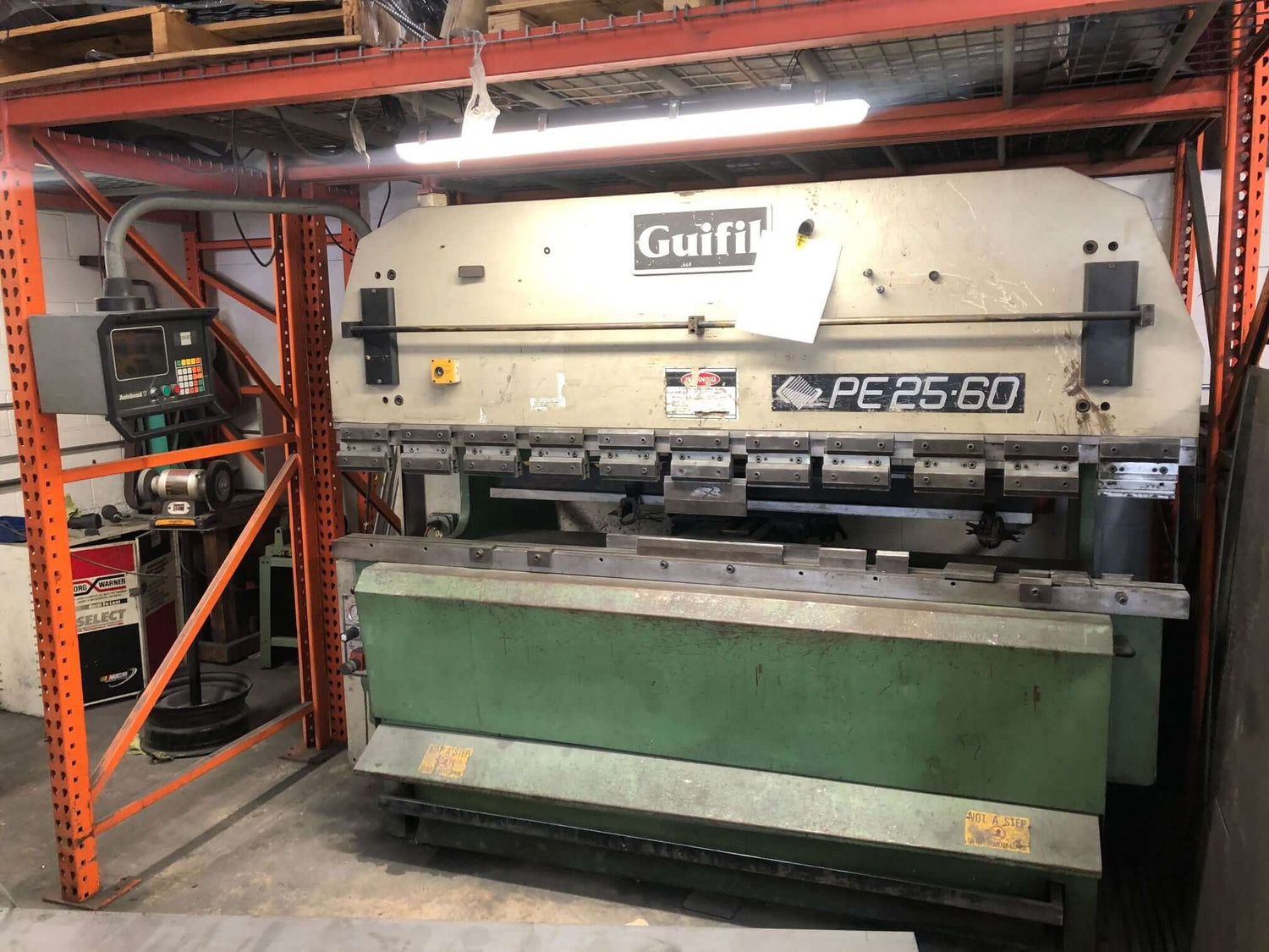 Used 66 Ton x 8' Guifil PE2560 CNC Hydraulic Press Brake, Stock 1152 - Blackstone Machinery