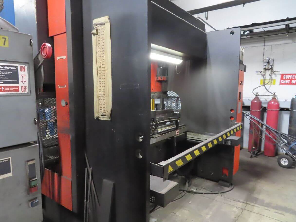 Used 88 Ton Amada HFB-8025 CNC Press Brake, Stock 1158 - Blackstone Machinery