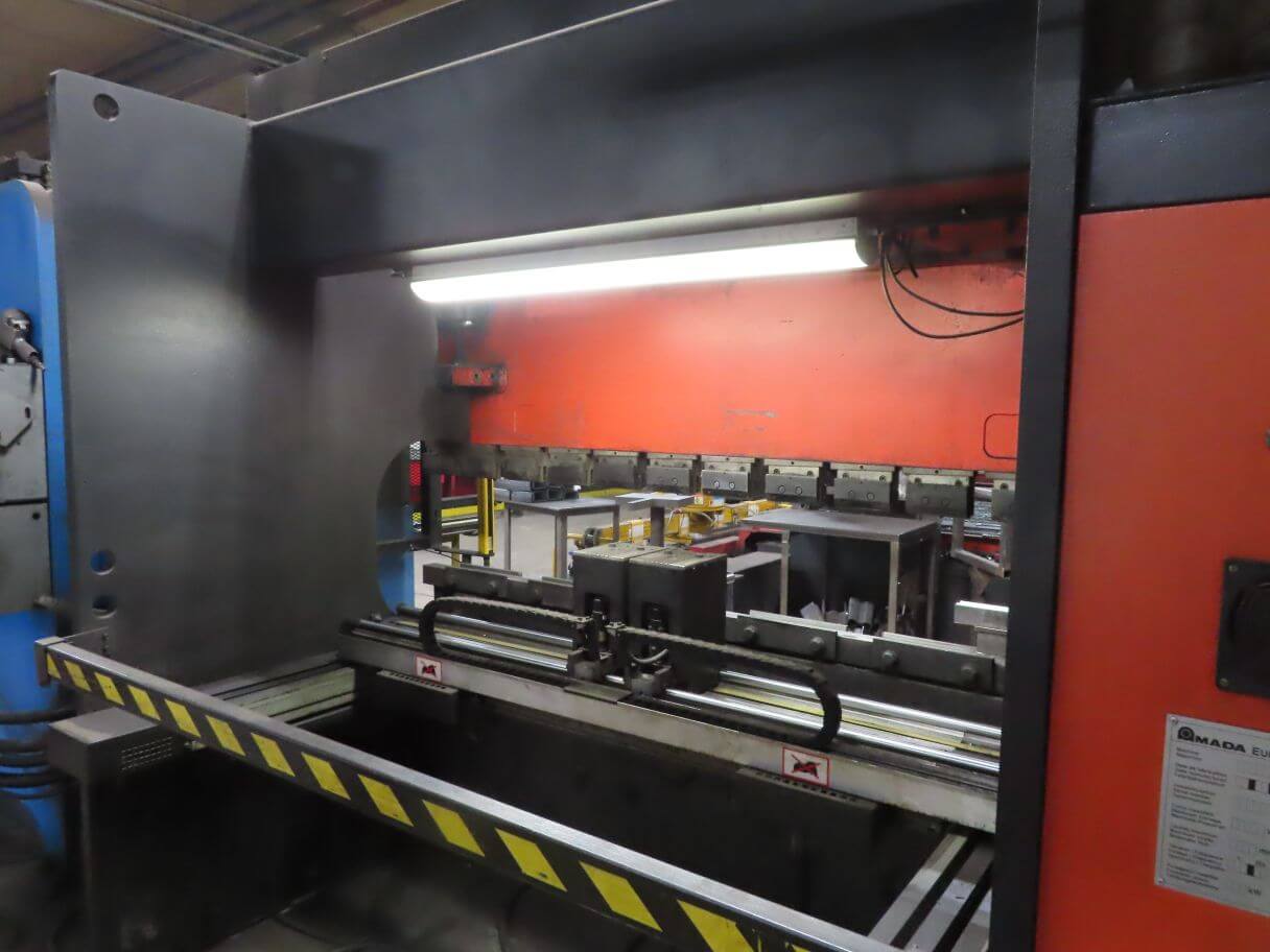 Used 88 Ton Amada HFB-8025 CNC Press Brake, Stock 1158 - Blackstone Machinery