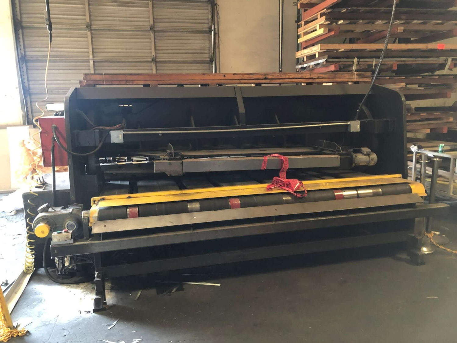 Used 10' x 1/4" Amada M-3060 Mechanical Shear, Stock 1130 - Blackstone Machinery
