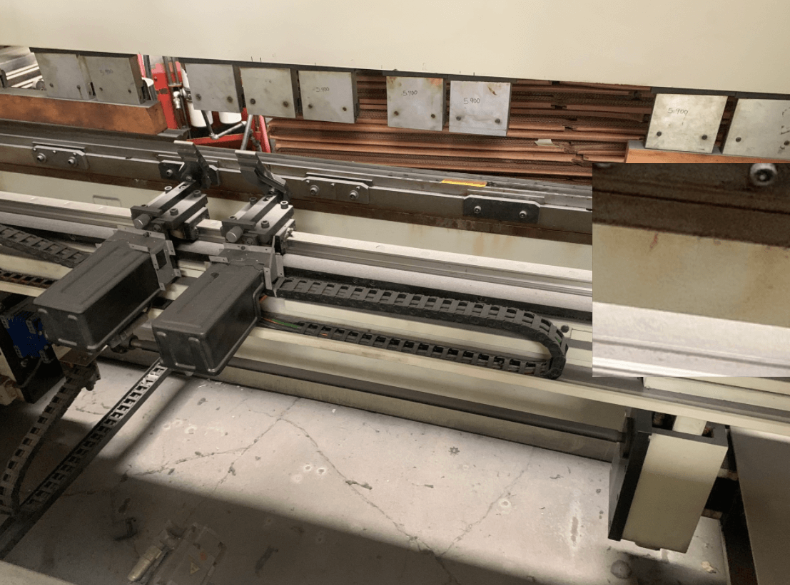Used 135 Ton Durma HAP 30135 S CNC Press Brake, Stock 1207 - Blackstone Machinery