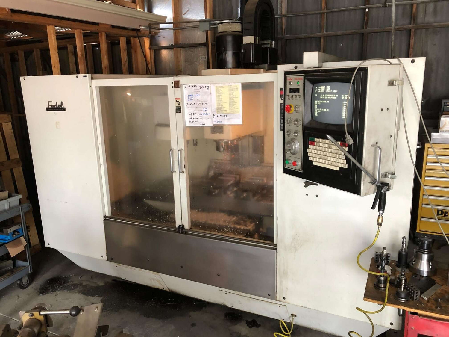 Used Fadal 4020 Model 906-1 Vertical Machining Center, Stock 1129 - Blackstone Machinery