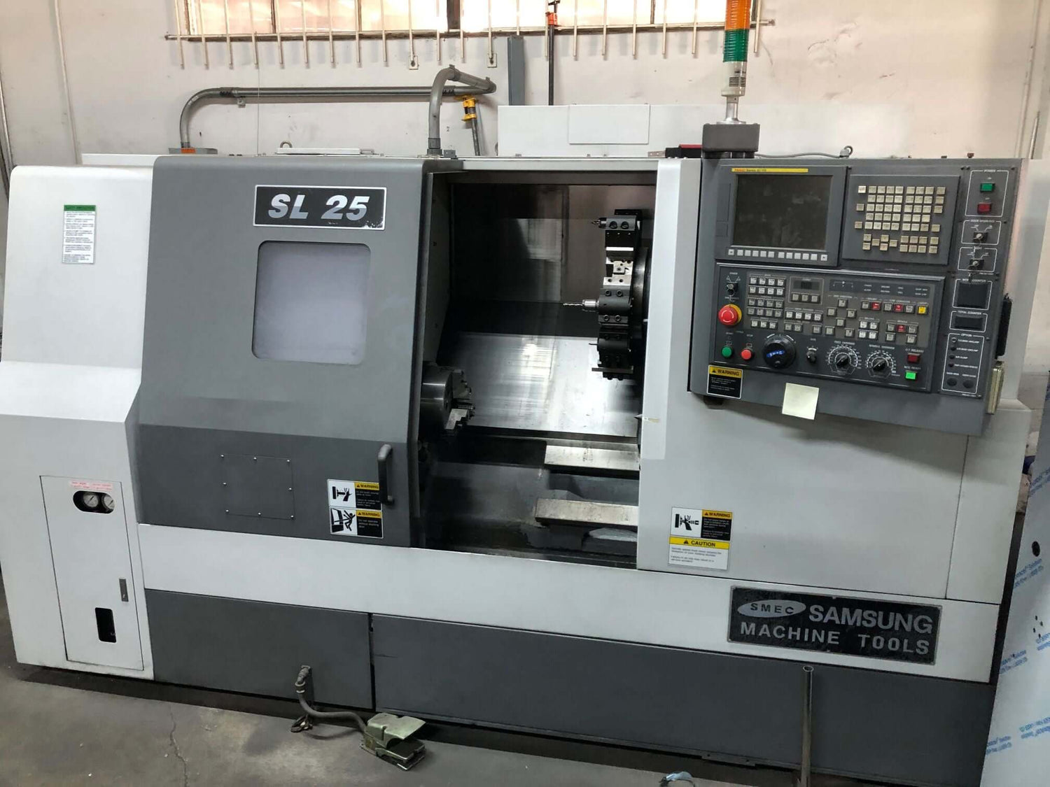 Used Samsung SL-25B/500 CNC Turning Center, Stock 1126 - Blackstone Machinery